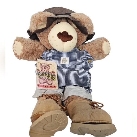 NWT Vintage‎ 1984 Furskin Dudley Xavier Roberts 22 Inch Plush Stuffed Bear - Picture 11 of 11